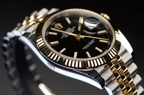 Rolex oyster steel yellow gold